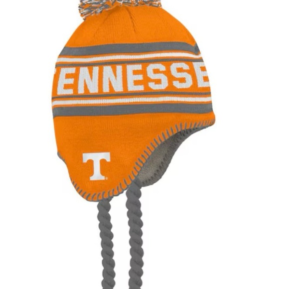 Toddler Fanatics Tennessee Orange Tennessee Volunteers Tassel Knit Hat with Pom - Picture 1 of 6